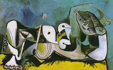 Femme nue Couchee 1941 Cubismo Pinturas al óleo
